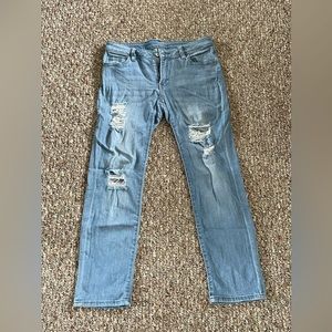 Soho curvy cropped boyfriend jeans